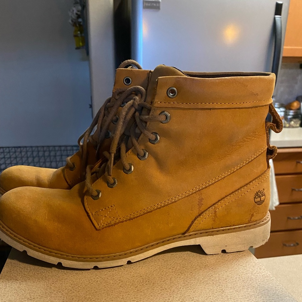 Brown Timberland boots